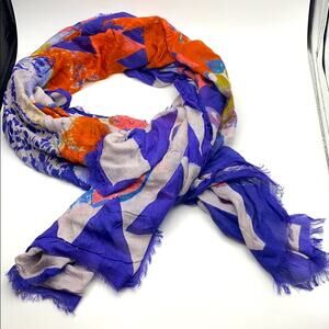 BCBG Generation Boho Cheetah Safari Winter Scarf